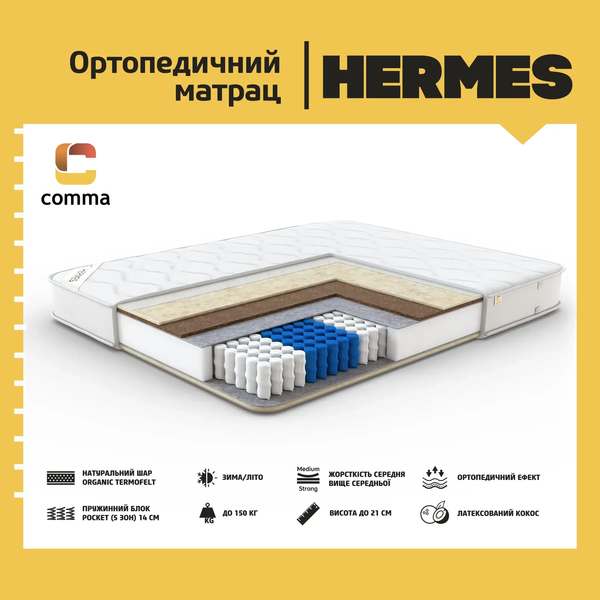 Пружинний матрац Hermess 0138 фото